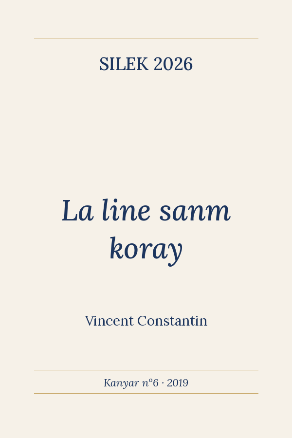 constantin_La Line sann koray_couv